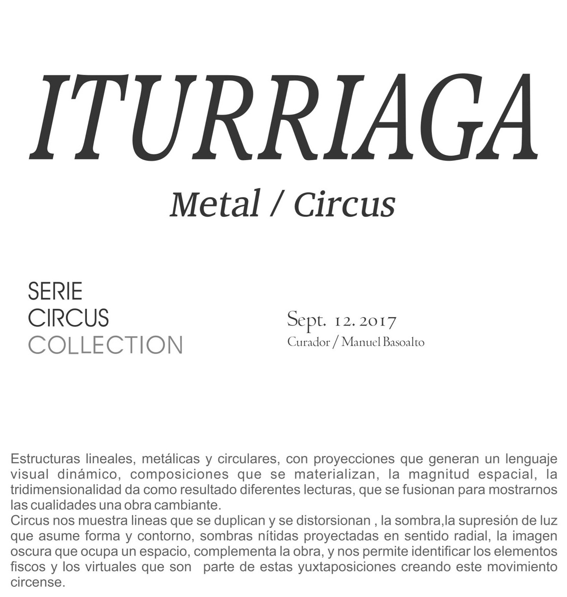 Liliana Iturriaga - Metal Circus